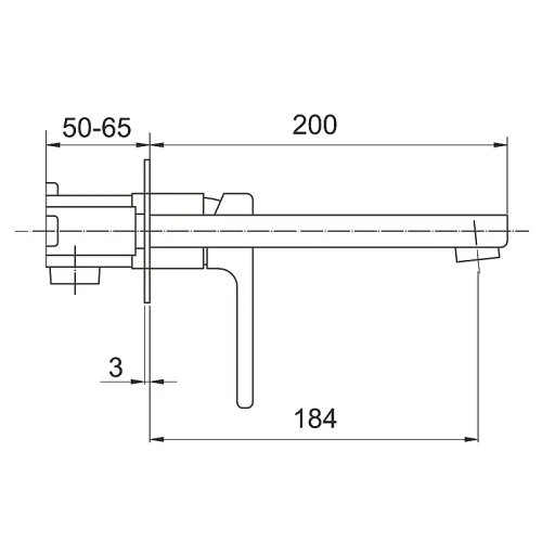 Смеситель для раковины Gappo G1017-10 цвет Хром