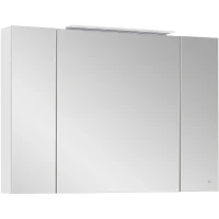 Зеркальный шкаф Roca Oleta 100 A857648806 с подсветкой Белый глянцевый