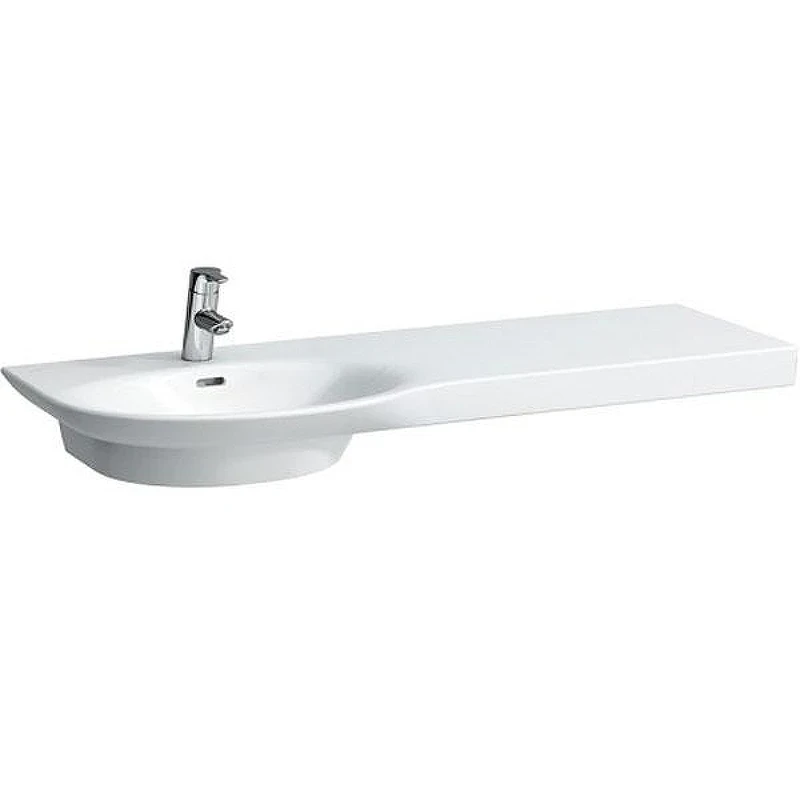Мебельная раковина Laufen Palace New 120 L 8.1670.6.000.104.1 Белая