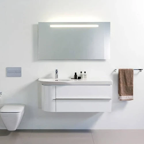 Мебельная раковина Laufen Palace New 120 L 8.1670.6.000.104.1 Белая