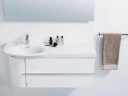 Мебельная раковина Laufen Palace New 120 L 8.1670.6.000.104.1 Белая