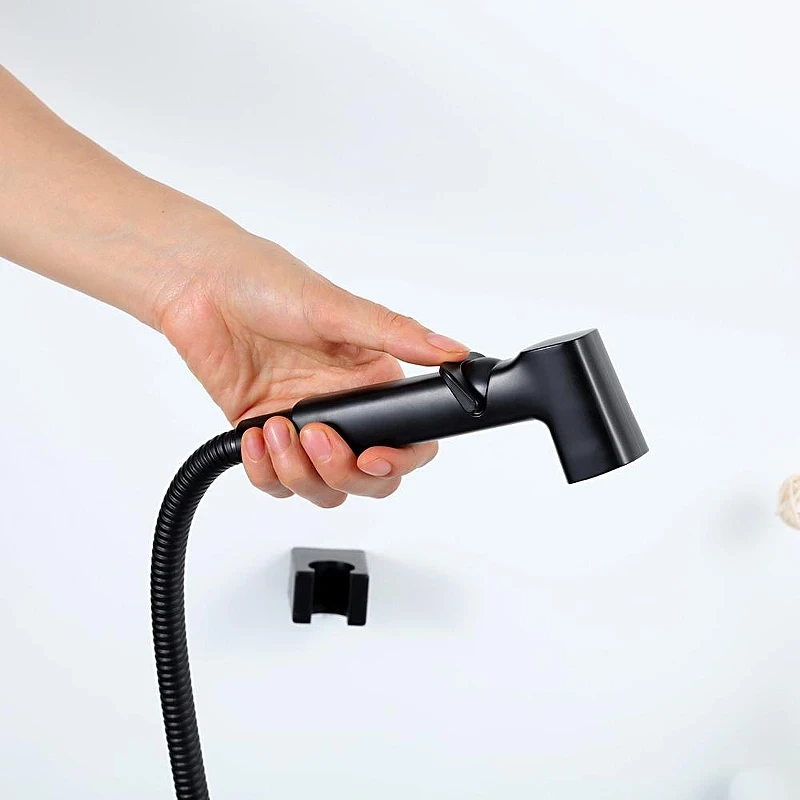 Гигиенический душ Frap F022-6 цвет Черный матовый
