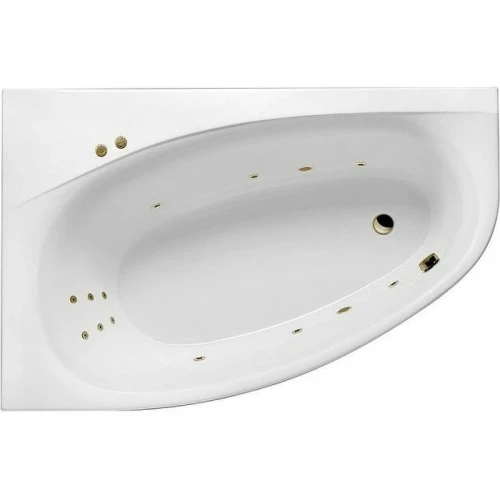 Акриловая ванна Excellent Kameleon 170x110 L WAEX.KML17.LINE.BR с гидромассажем