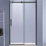 Душевая дверь Vincea Como-N 160 VDS-4CN160CLB профиль Черный стекло прозрачное