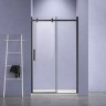 Душевая дверь Vincea Como-N 160 VDS-4CN160CLB профиль Черный стекло прозрачное