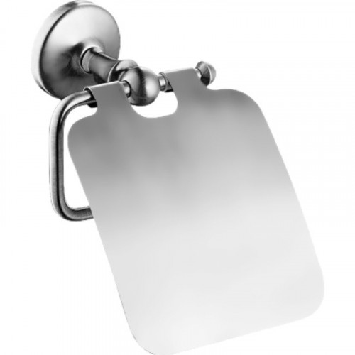 Держатель туалетной бумаги Art&amp;Max Antic AM-E-2683AL с крышкой Хром