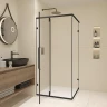 Душевой уголок RGW Classic CL-035B 90x90 350903599-14 профиль Черный матовый стекло прозрачное