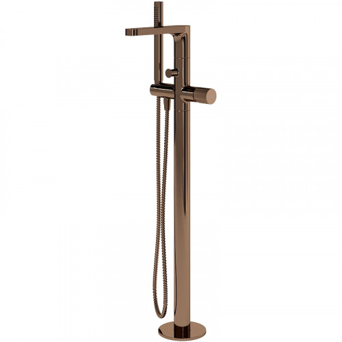 Смеситель для ванны WasserKRAFT Paar 8821 Розовое золото латунь на пол