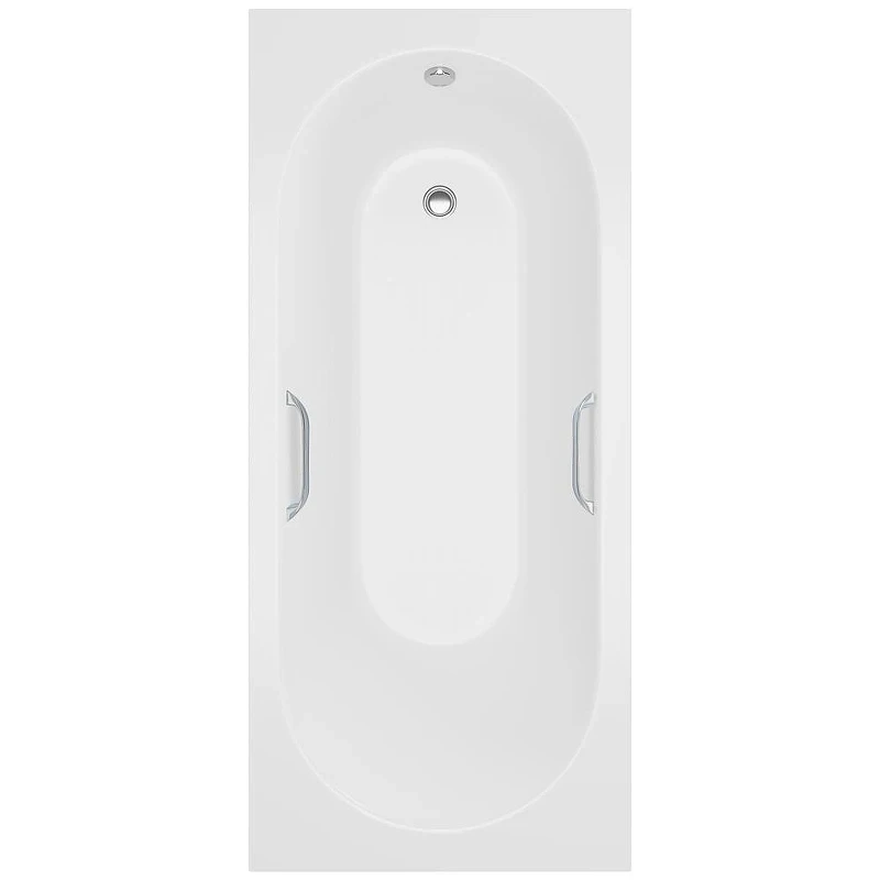 Ванна из искусственного камня Delice Bravo 160х70 DLR330033R-G цвет Белый