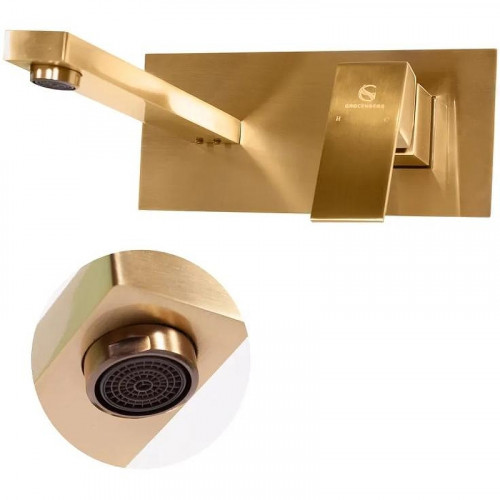 Смеситель для раковины Grocenberg GB588BR Бронза