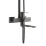 Душевая система Belz B813-3 B24813-3 цвет Оружейная сталь