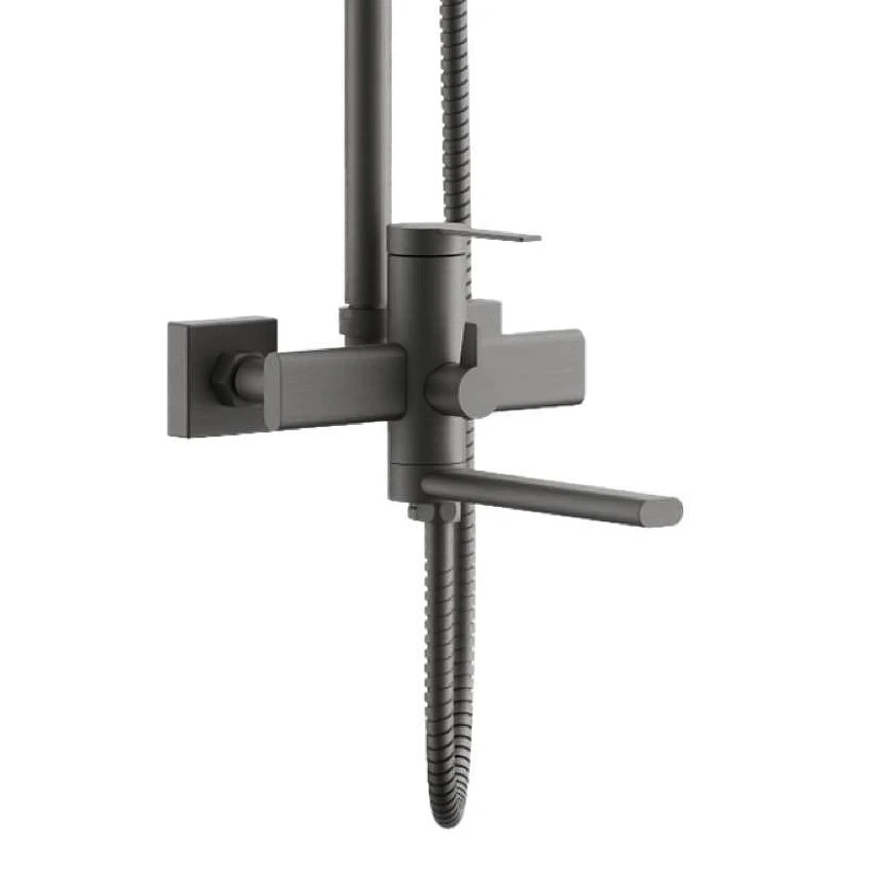 Душевая система Belz B813-3 B24813-3 цвет Оружейная сталь