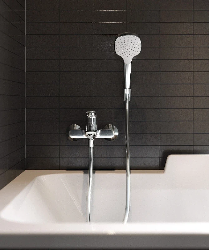 Смеситель для ванны Hansgrohe Talis E 71740000 Хром латунь на стену