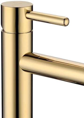 Смеситель для раковины Grocenberg GB2099GO Золото