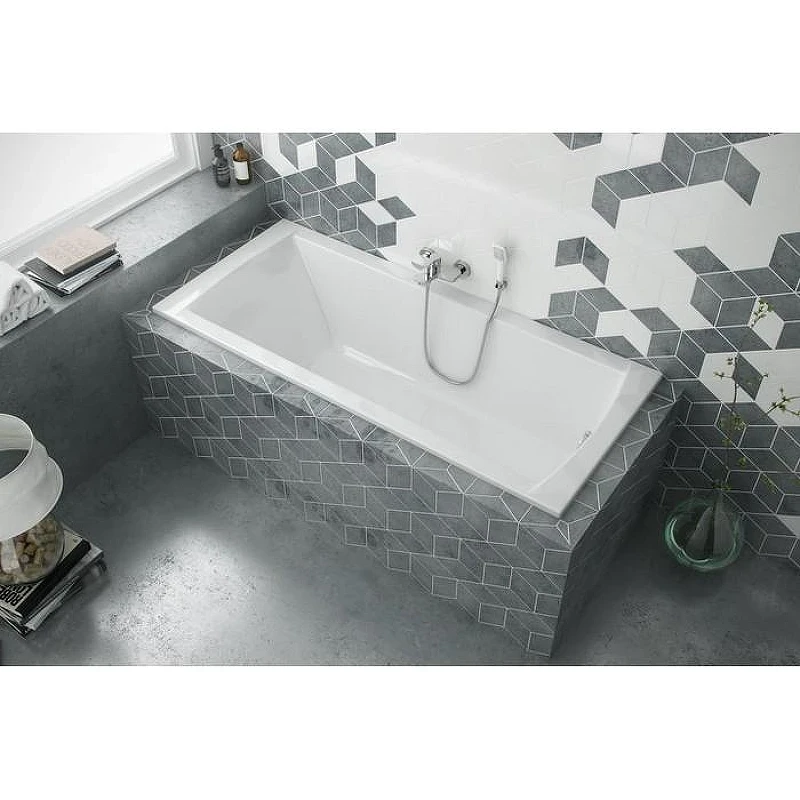 Акриловая ванна Excellent Aquaria Slim 160x70 WAEX.AQU16WHS цвет Белый