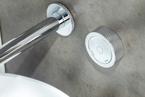 Смеситель для раковины Boheme Tech 158/2-CR Хром латунь встраиваемый