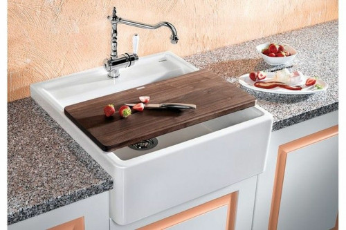 Кухонная мойка Blanco Panor 60 514501 Белая керамика встраиваемый