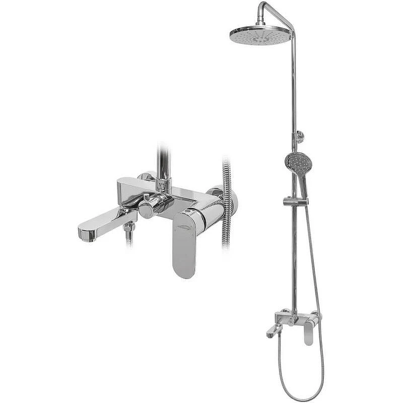 Душевая система Hansberge Optima H5044C Хром