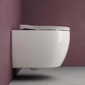 Унитаз с инсталляцией Ceramicanova Play CN3001 + WeltWasser WW Marberg 507 10000005949+10000005952 с сиденьем Микролифт с клавишей смыва Хром глянцевый