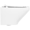 Унитаз BelBagno Sela BB3201CHR/BB3201SC подвесной Белый с сиденьем Микролифт фаянс подвесной