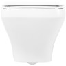 Унитаз BelBagno Sela BB3201CHR/BB3201SC подвесной Белый с сиденьем Микролифт фаянс подвесной