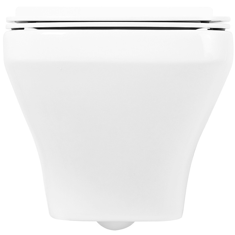 Унитаз BelBagno Sela BB3201CHR/BB3201SC подвесной Белый с сиденьем Микролифт фаянс подвесной