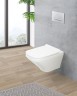 Унитаз BelBagno Sela BB3201CHR/BB3201SC подвесной Белый с сиденьем Микролифт фаянс подвесной