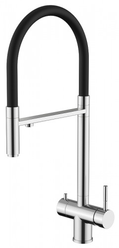 Смеситель для кухни Knotlor Infinity SS-16 цвет Матовая сталь