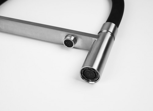 Смеситель для кухни Knotlor Infinity SS-16 цвет Матовая сталь