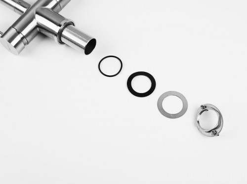 Смеситель для кухни Knotlor Infinity SS-16 цвет Матовая сталь