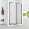 Душевая дверь Loranto 130 CS-AB03GG-130 профиль Серый матовый стекло прозрачное