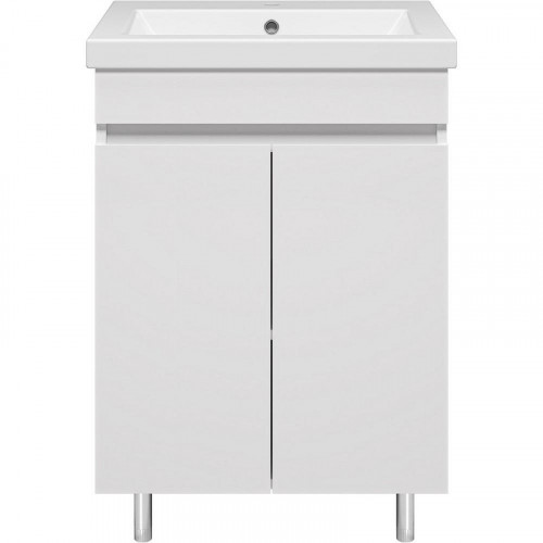 Тумба с раковиной Misty Енисей 60 УТ000009442 Белая