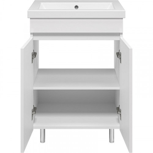 Тумба с раковиной Misty Енисей 60 УТ000009442 Белая