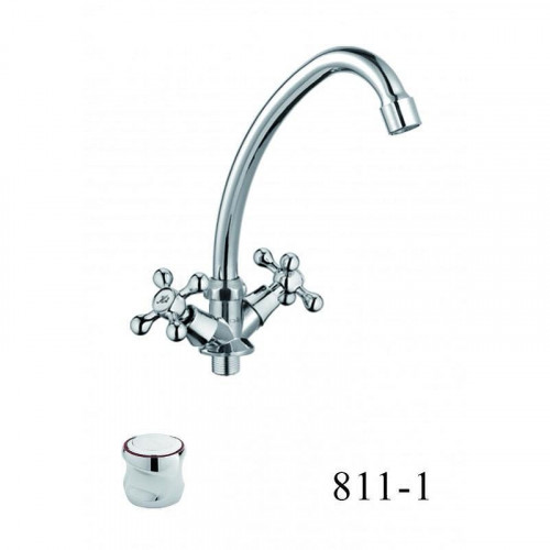 Смеситель для кухни D-Lin D151811-1 цвет  Хром