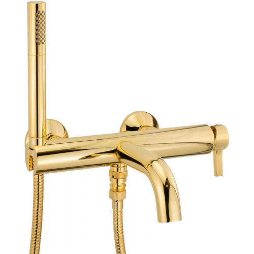 Смеситель для ванны Migliore Sirius 28178 Золото латунь на стену