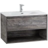 Тумба под раковину BelBagno Kraft 80 KRAFT-800-1C-SO-PP подвесная Pino Pasadena МДФ / ЛДСП