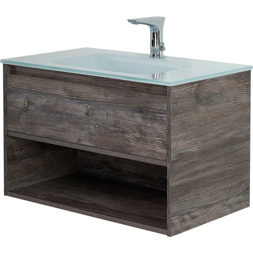 Тумба под раковину BelBagno Kraft 80 KRAFT-800-1C-SO-PP подвесная Pino Pasadena МДФ / ЛДСП