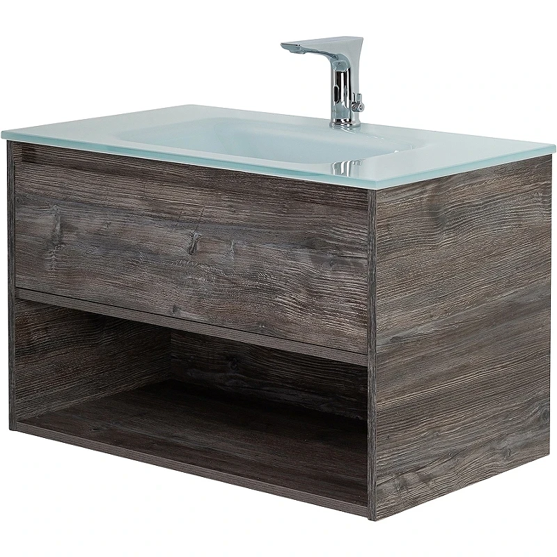 Тумба под раковину BelBagno Kraft 80 KRAFT-800-1C-SO-PP подвесная Pino Pasadena МДФ / ЛДСП