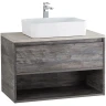 Тумба под раковину BelBagno Kraft 80 KRAFT-800-1C-SO-PP подвесная Pino Pasadena МДФ / ЛДСП