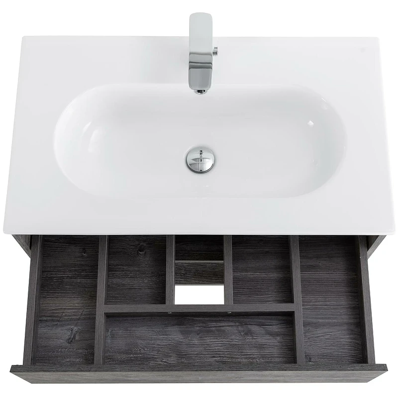 Тумба под раковину BelBagno Kraft 80 KRAFT-800-1C-SO-PP подвесная Pino Pasadena МДФ / ЛДСП