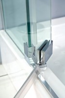 Душевой уголок Cezares Slider 90x80 SLIDER-AH-1-80-80/90-C-Cr профиль Хром стекло прозрачное