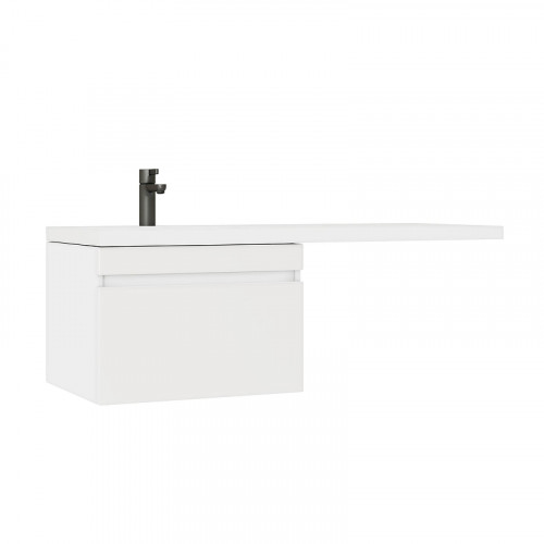 Тумба под раковину Vigo Urban 120 L 042 подвесная цвет Белый