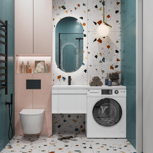 Тумба под раковину Vigo Urban 120 L 042 подвесная цвет Белый