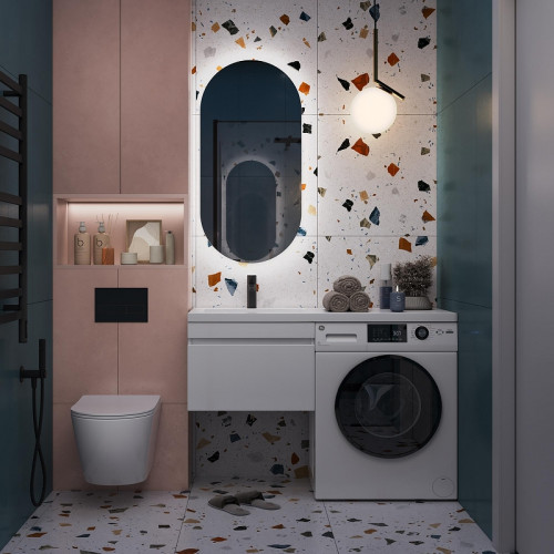 Тумба под раковину Vigo Urban 120 L 042 подвесная цвет Белый