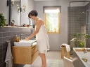 Смеситель для раковины Hansgrohe Rebris E 72557000 Хром латунь