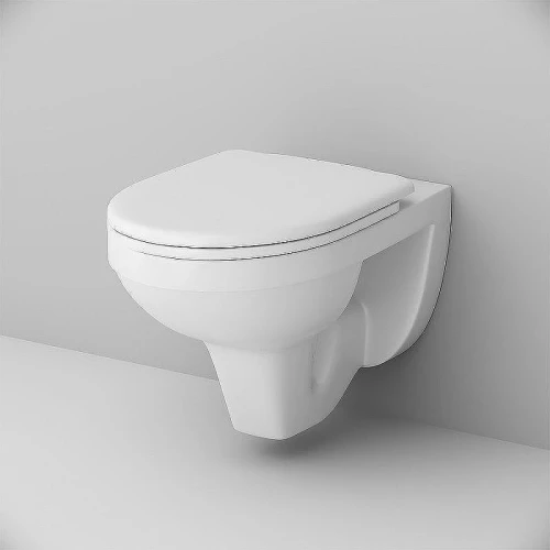 Унитаз с инсталляцией Damixa Jupiter DX77C1738SC + Grohe Rapid SL 38772001 с сиденьем Микролифт и клавишей смыва Хром