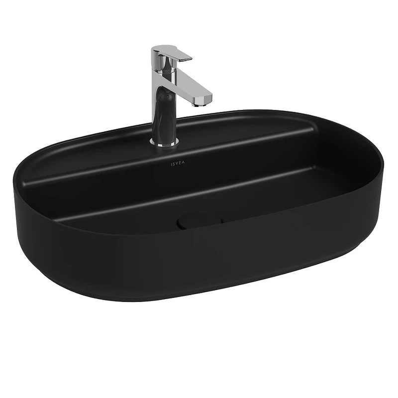 Раковина Isvea Infinity 60 10NF65060SV-2N цвет Черный матовый