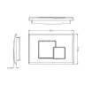 Комплект унитаза с инсталляцией WeltWasser MARBERG 507 + ERLENBACH 004 GL-WT + MAR 507 SE MT-BL 10000010381 цвет Белый глянцевый с сиденьем Микролифт и клавишей смыва цвет Черный матовый