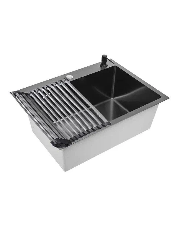 Кухонная мойка Wisent 60 WS36050B/W02-114B/W405B/W325014 цвет Графит