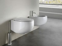 Унитаз AeT Dot 2.0 S555T0R0V6101 подвесной Белый матовый без сиденья фарфор подвесной